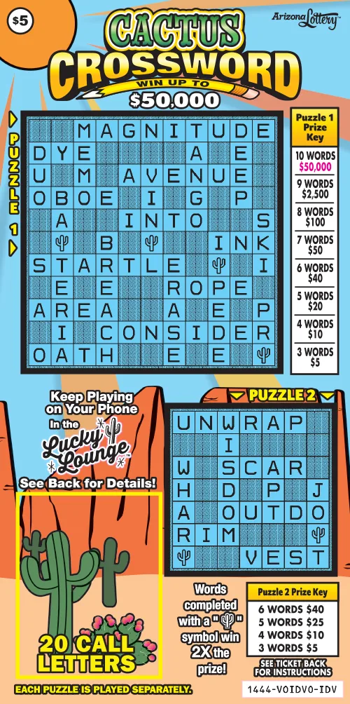 Cactus Crossword #1444