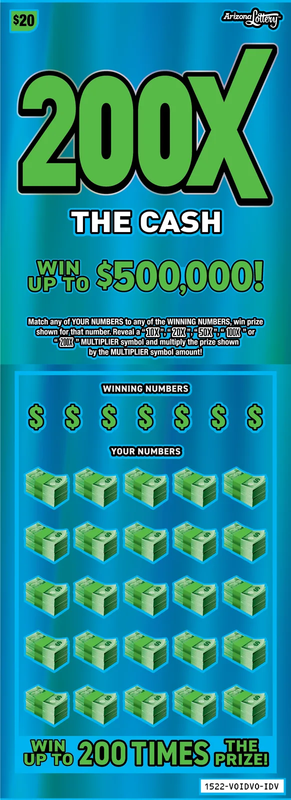 200X The Cash #1522