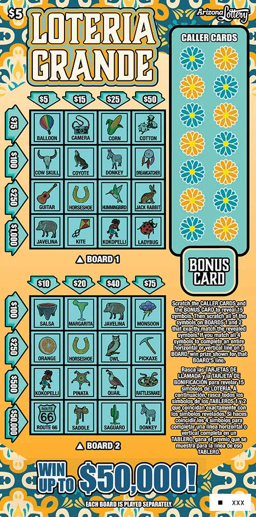 Lotería Grande #1545