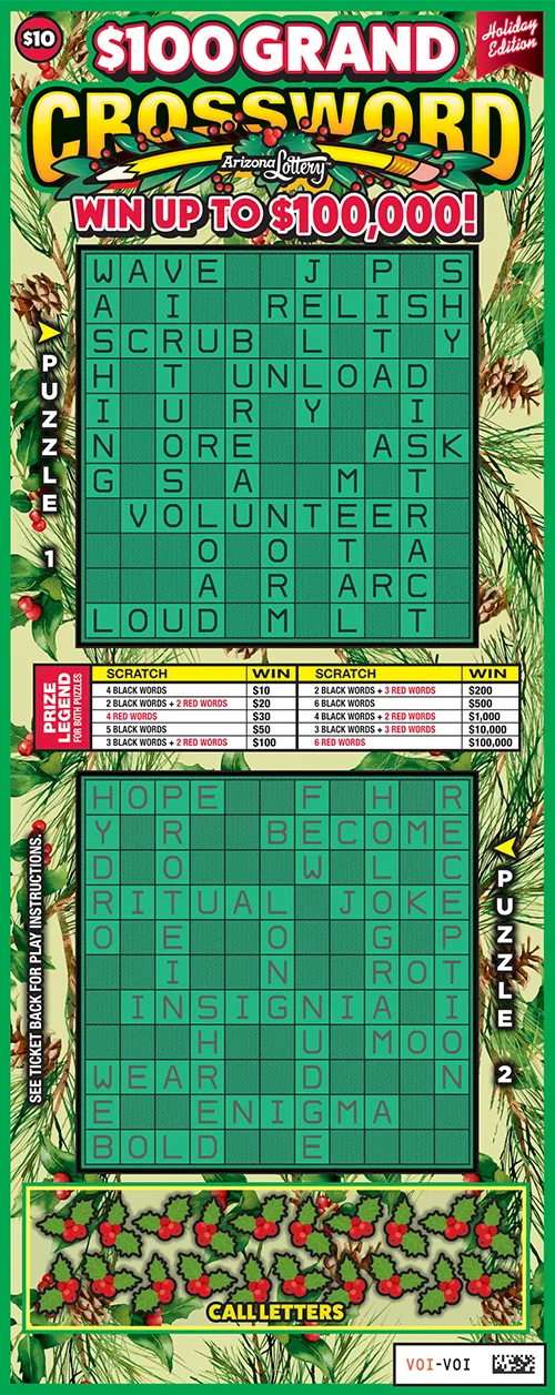 $100 Grand Crossword #1562