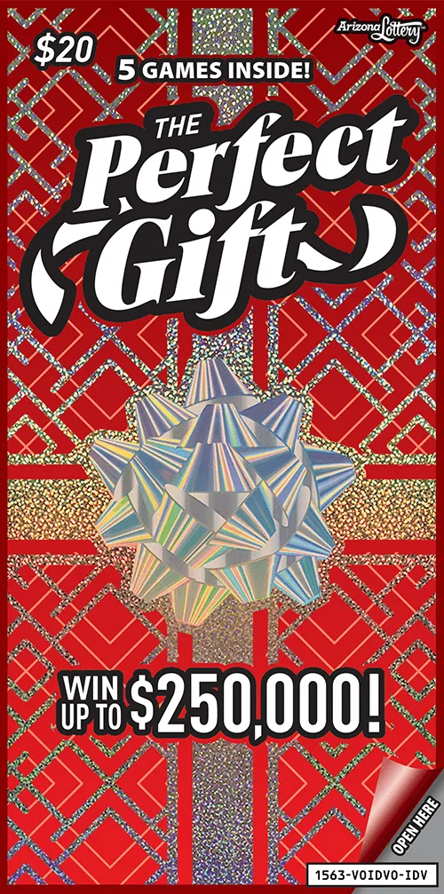 Perfect Gift #1563 Arizona scratch-off ticket