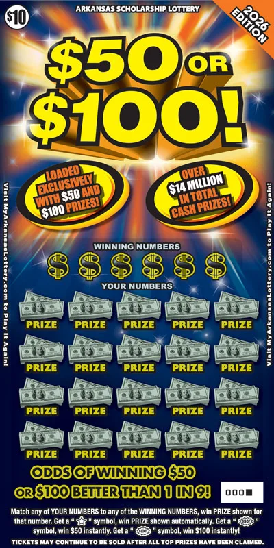 $50 or $100! 2026 Ed.