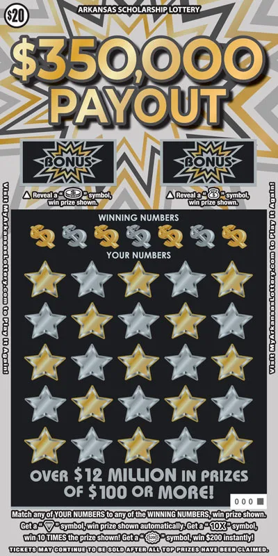 $350,000 Payout