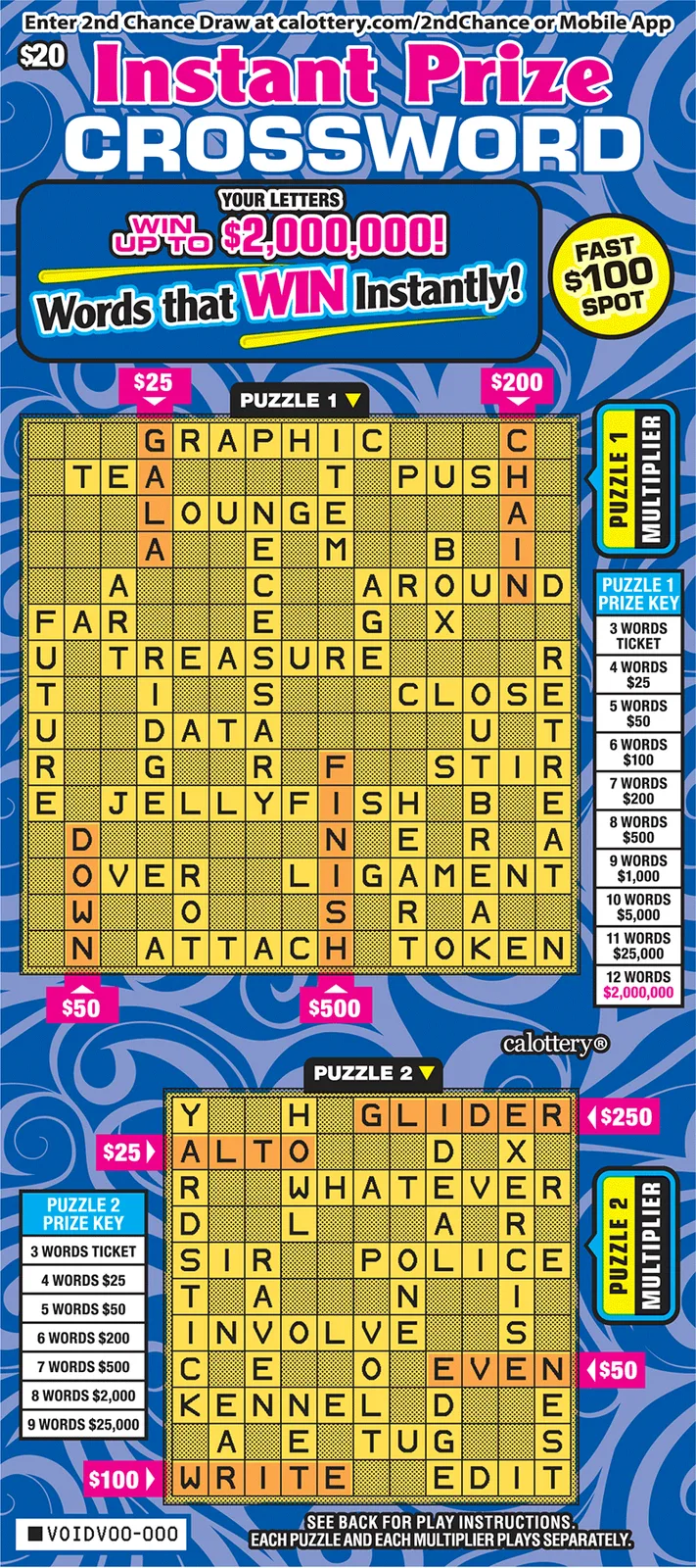 Instant Prize Crossword (#1590)