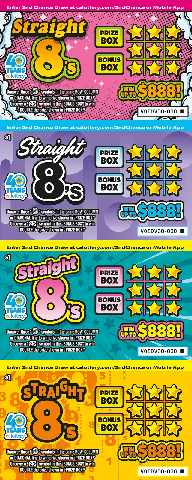 Straight 8's