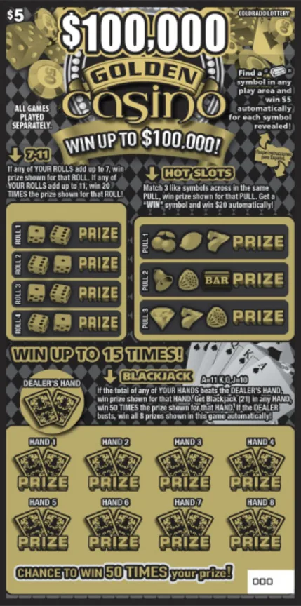 $100,000 Golden Casino