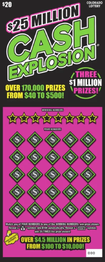 $25 Million Cash Explosion®