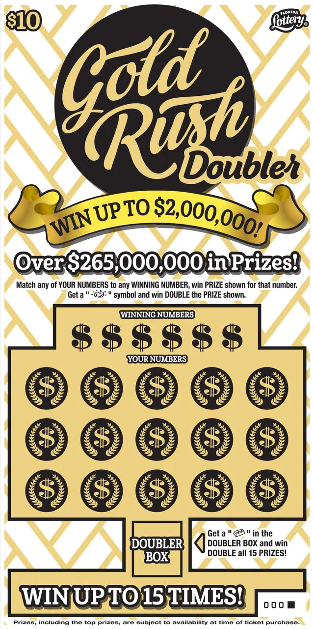 $10 Gold Rush Doubler