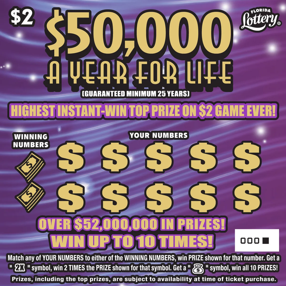 $50,000 a Year for Life