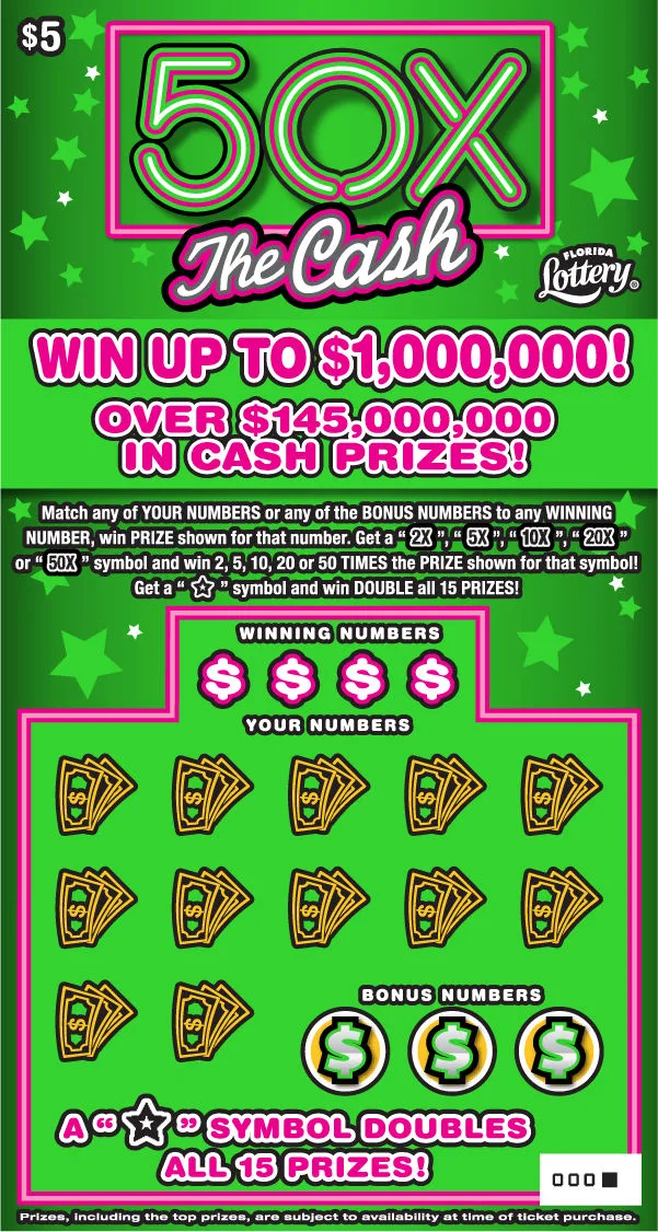 50X THE CASH (#1553)