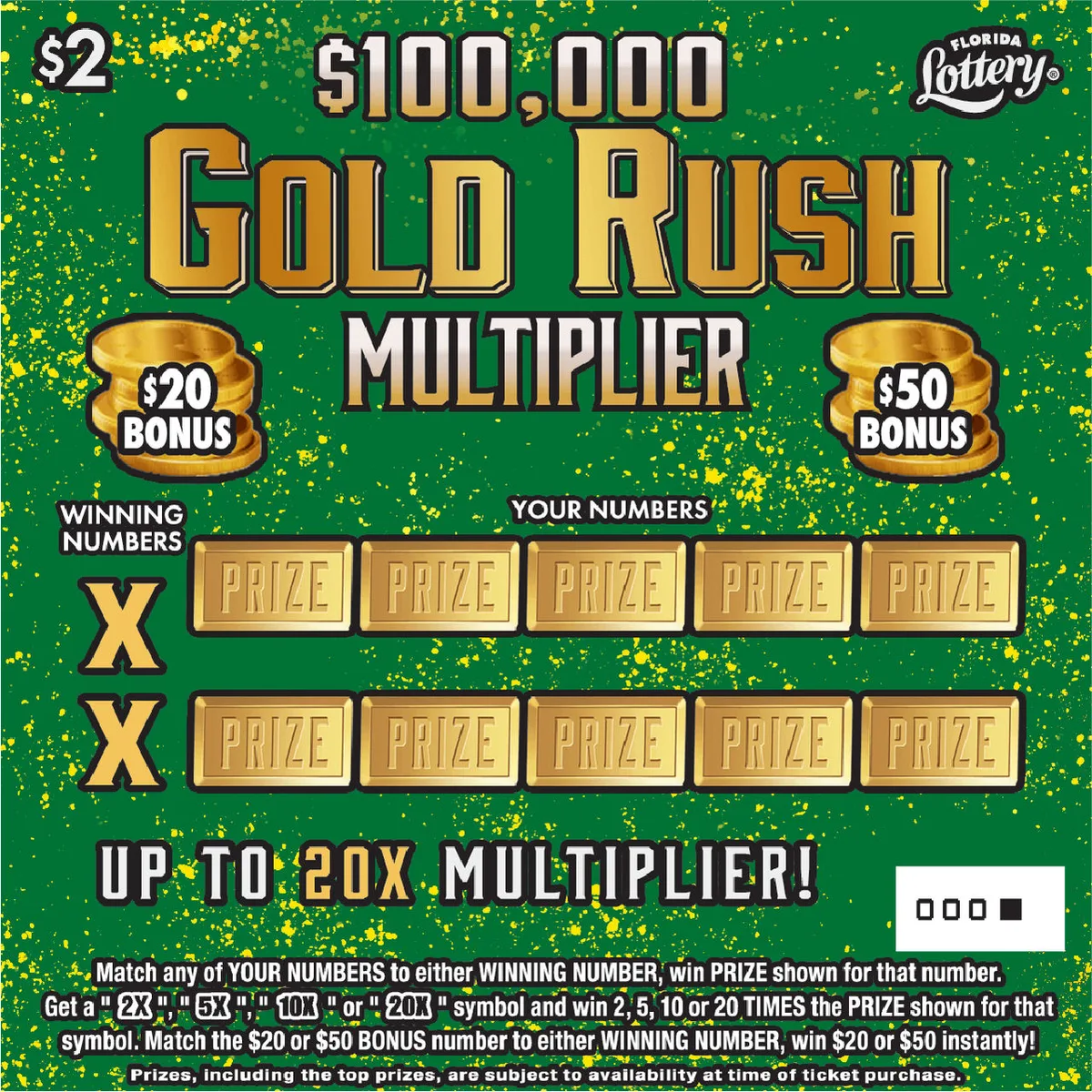 $100K GOLD RUSH MULTIPLIER
