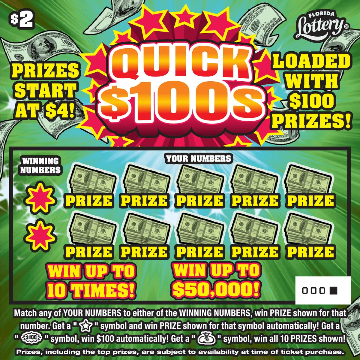 QUICK $100S