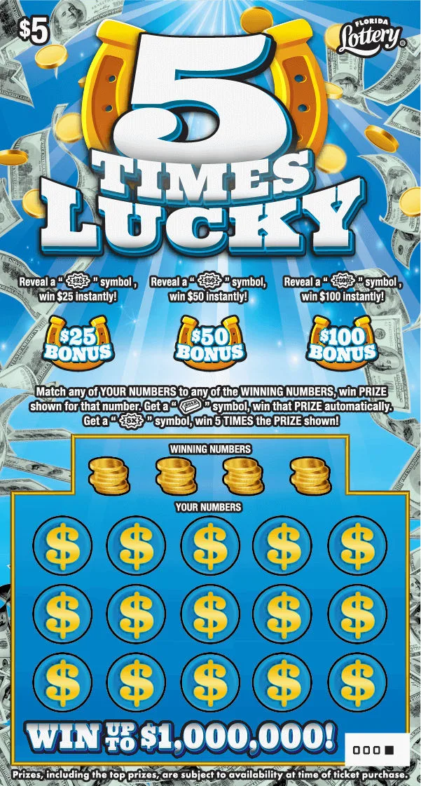 5 TIMES LUCKY