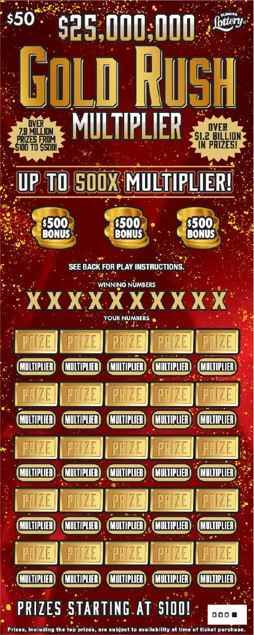 $25MM GOLD RUSH MULTIPLIER
