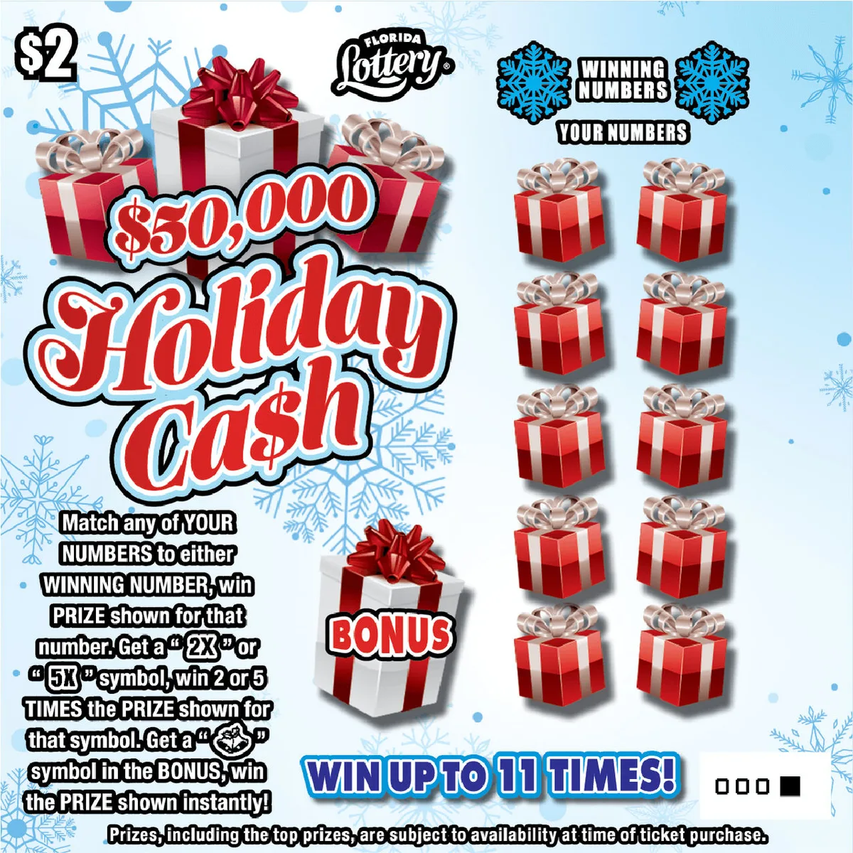 $50,000 HOLIDAY CA$H
