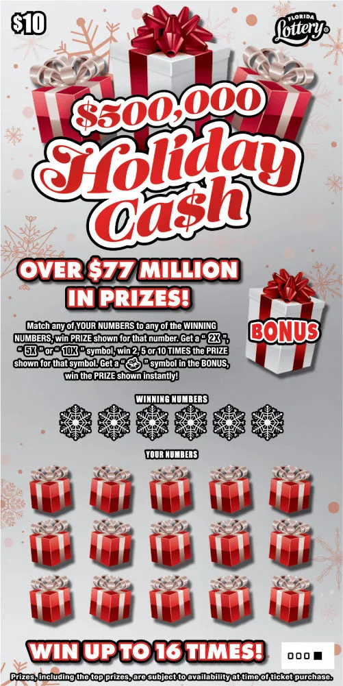 $500,000 HOLIDAY CA$H