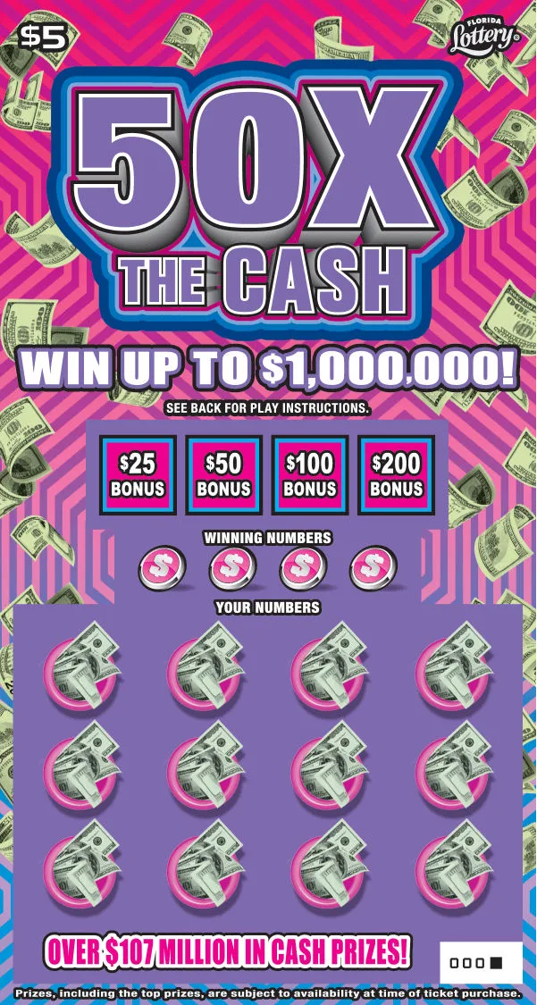 50X THE CASH (#1621)
