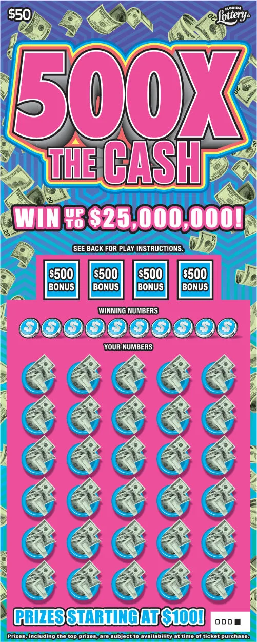 500X THE CASH (#1627)