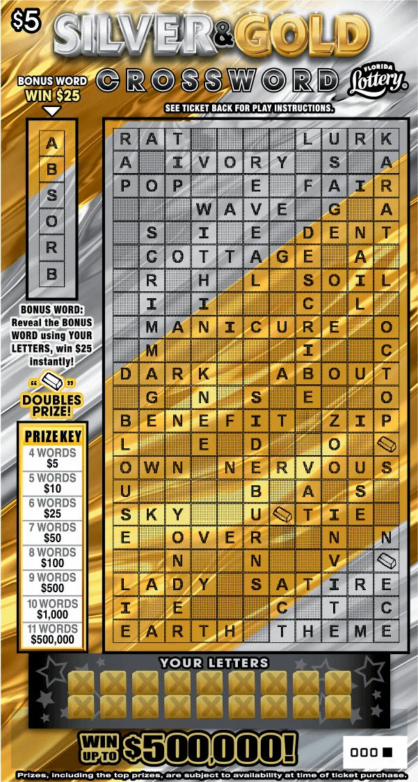 SILVER & GOLD CROSSWORD