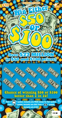 WIN EITHER $50 OR $100 (#1227)