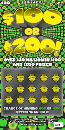 $100 OR $200!