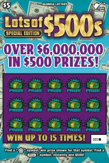 Lots of $500s SPECIAL EDITION