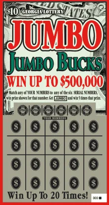JUMBO JUMBO BUCKS (#1415)