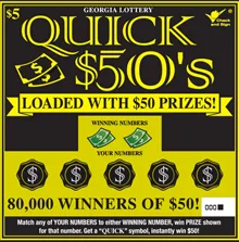 QUICK $50's (#1460)