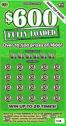 $600 FULLY LOADED