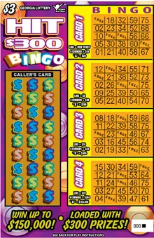 HIT $300 BINGO