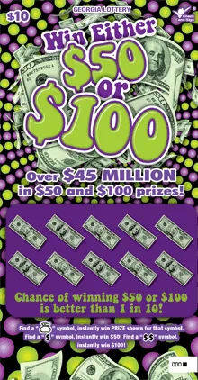 Win Either $50 or $100 (#1600)