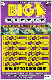 $5 BIG GEORGIA RAFFLE
