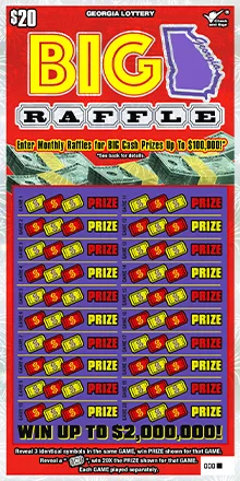 $20 BIG GEORGIA RAFFLE