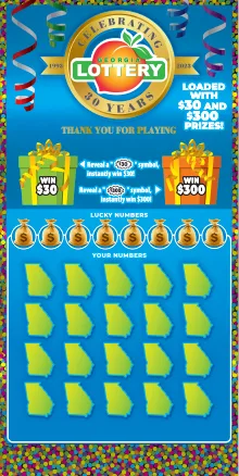 GEORGIA LOTTERY - CELEBRATING
