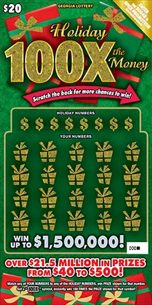 Holiday 100X the Money