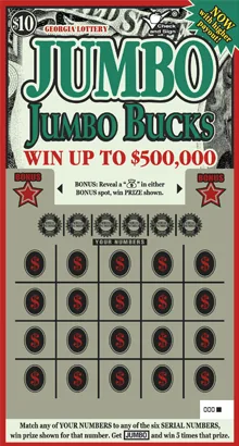 JUMBO JUMBO BUCKS (#1759)