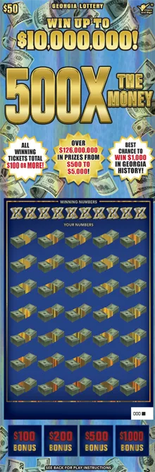 500X THE MONEY