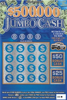 $500,000 JUMBO CASH