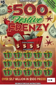 $500 Festive FRENZY
