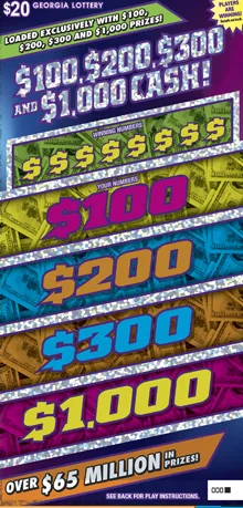 $100, $200, $300 and $1,000 C