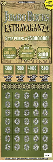 JUMBO BUCKS EXTRAVAGANZA