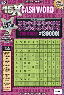 15X CASHWORD