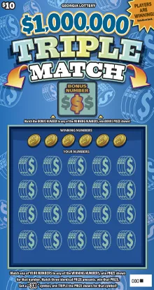 $1,000,000 TRIPLE MATCH
