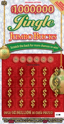 $1,000,000 Jingle JUMBO BUCKS