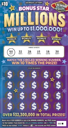 BONUS STAR MILLIONS