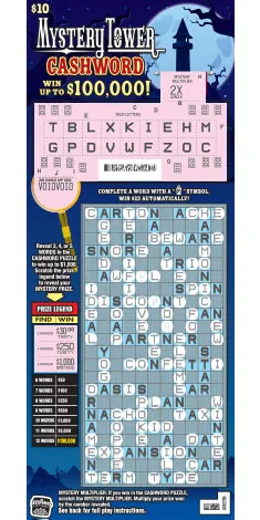Mystery Tower Cashword
