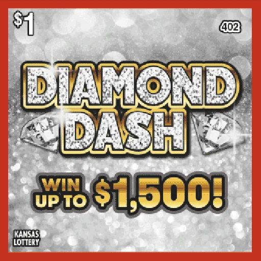 Diamond Dash Kansas scratch-off ticket