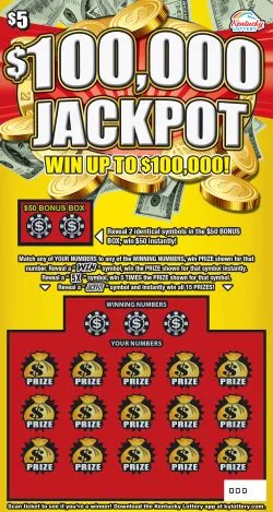 $100,000 Jackpot