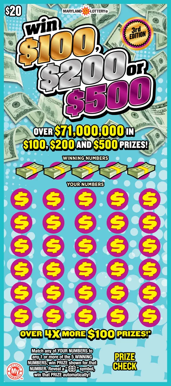 Win $100, $200 or $
