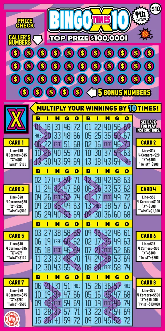 Bingo X10 (#792)